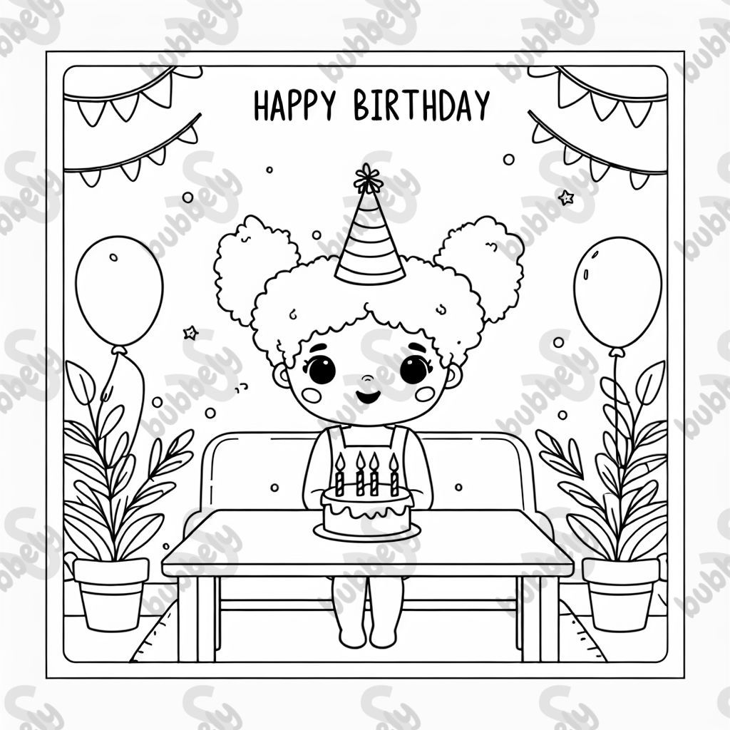 Black girl birthday Black girl birthday