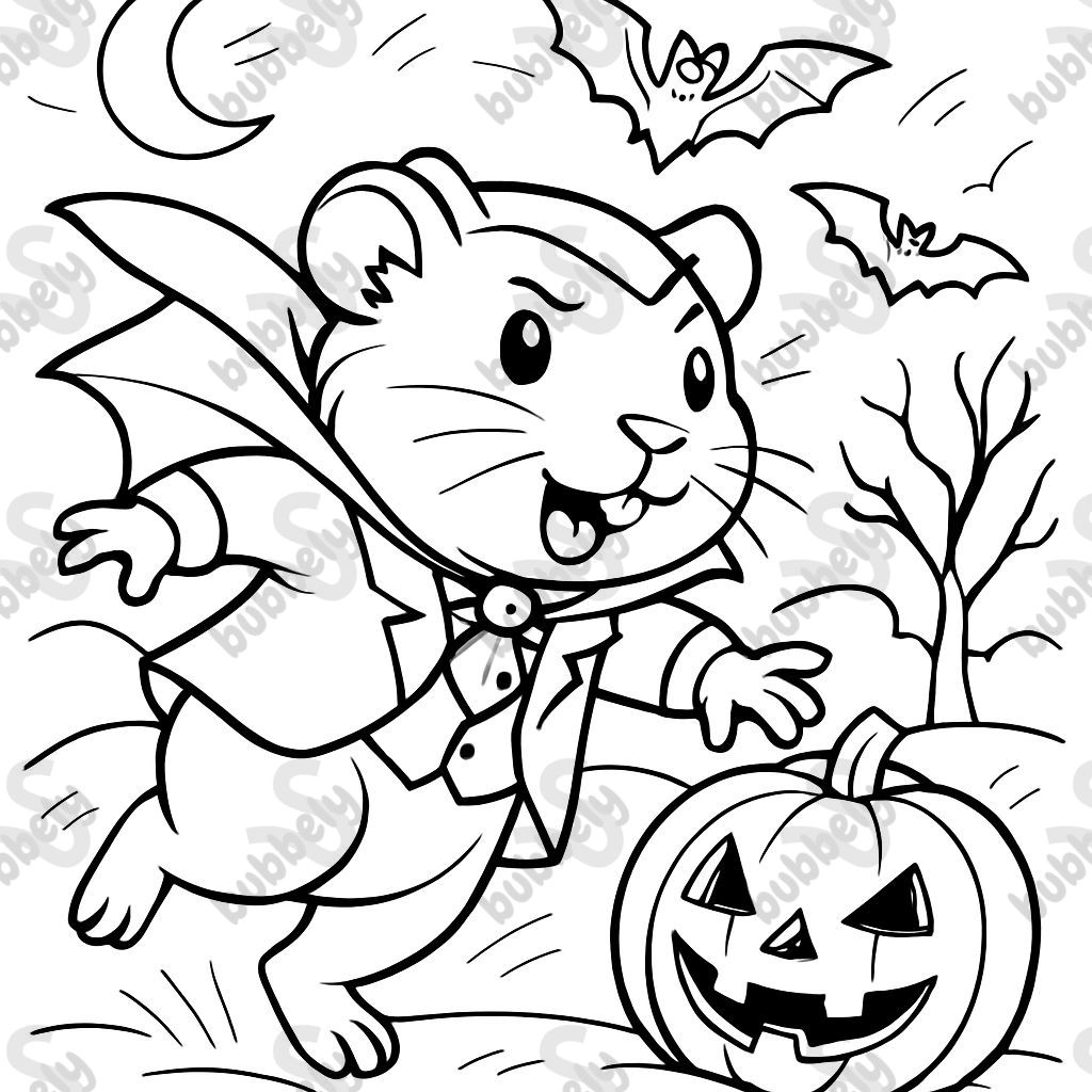 Halloween guinea pig