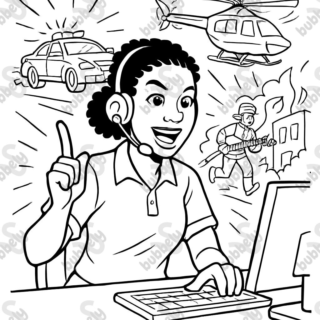 AFRICAN AMERICAN 911 DISPATCHER