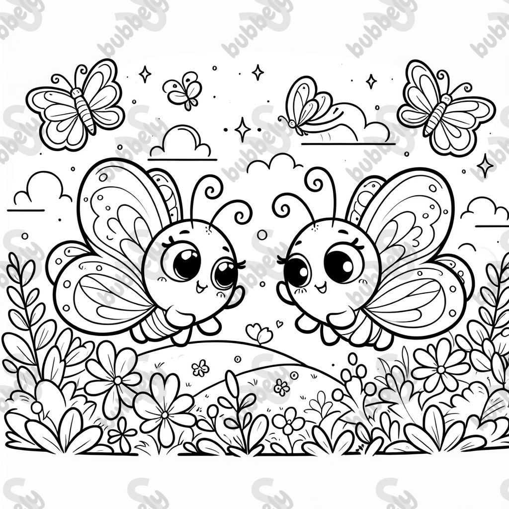 two butterflies