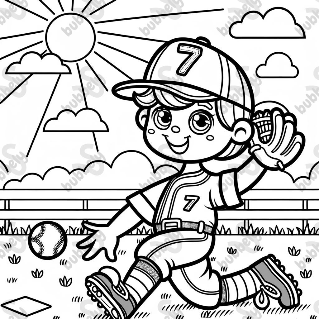 Number 7 baseball player