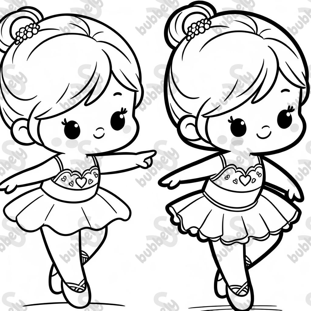 Ballerina on tip toes