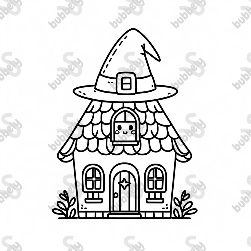 A cute witch house.