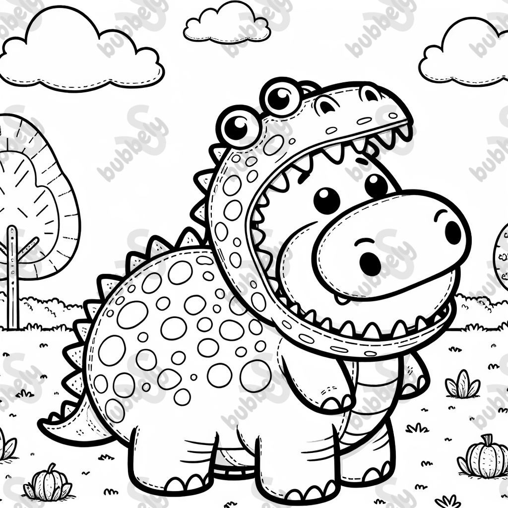 a baby hippo dressed up as a dino for halloween