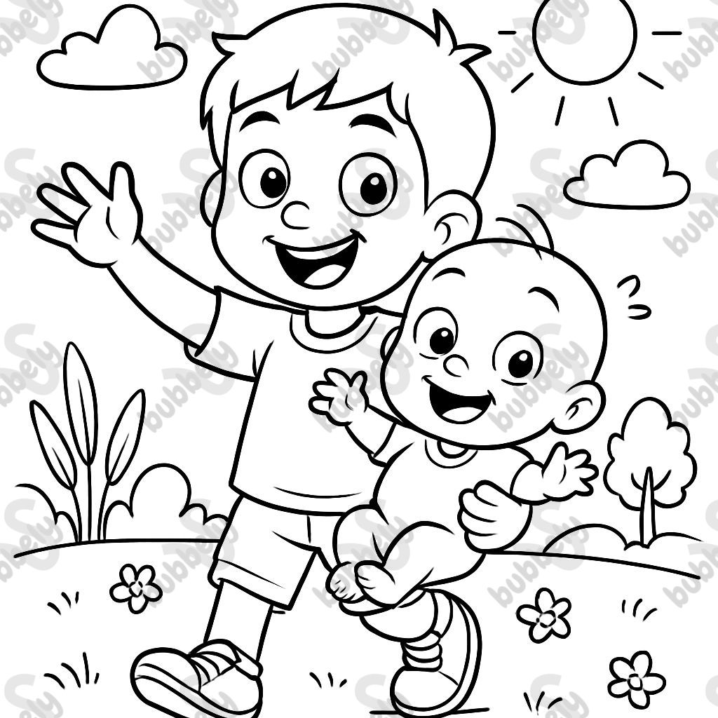 Dudu et petit frère