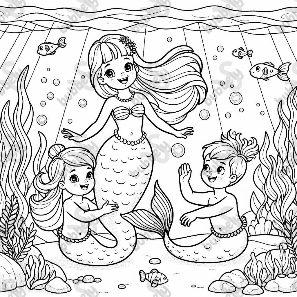 meerjungfrau familie