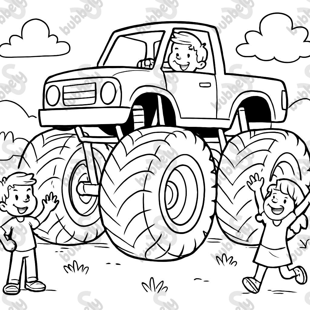 The largest monster truck in the world The largest monster truck in the world