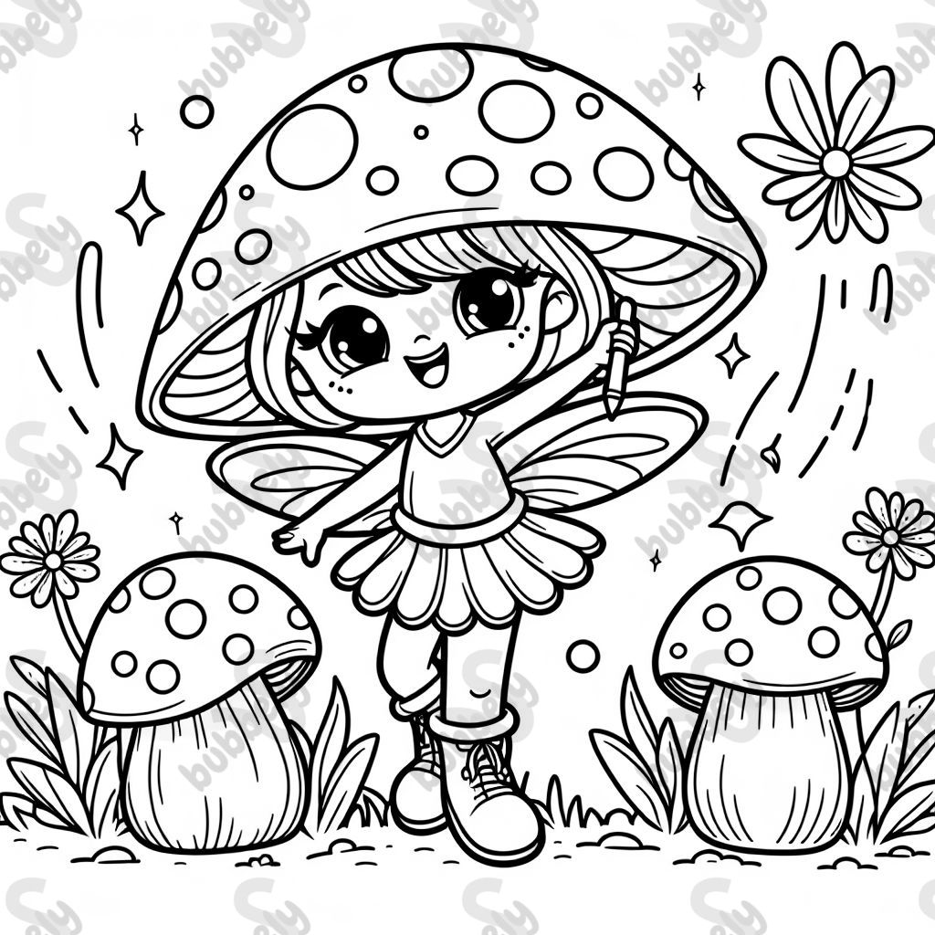 Mushroom fairy