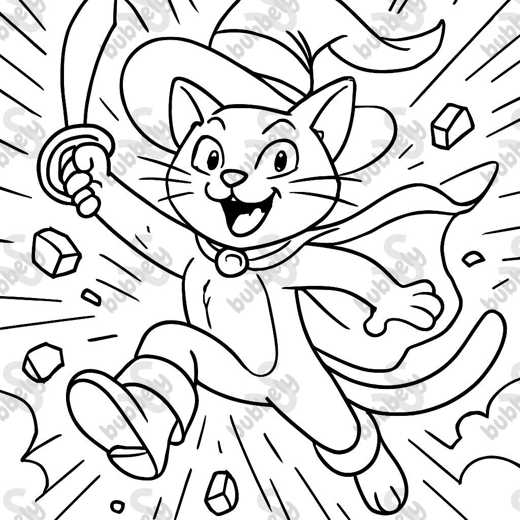 Un chat avec un chapeau