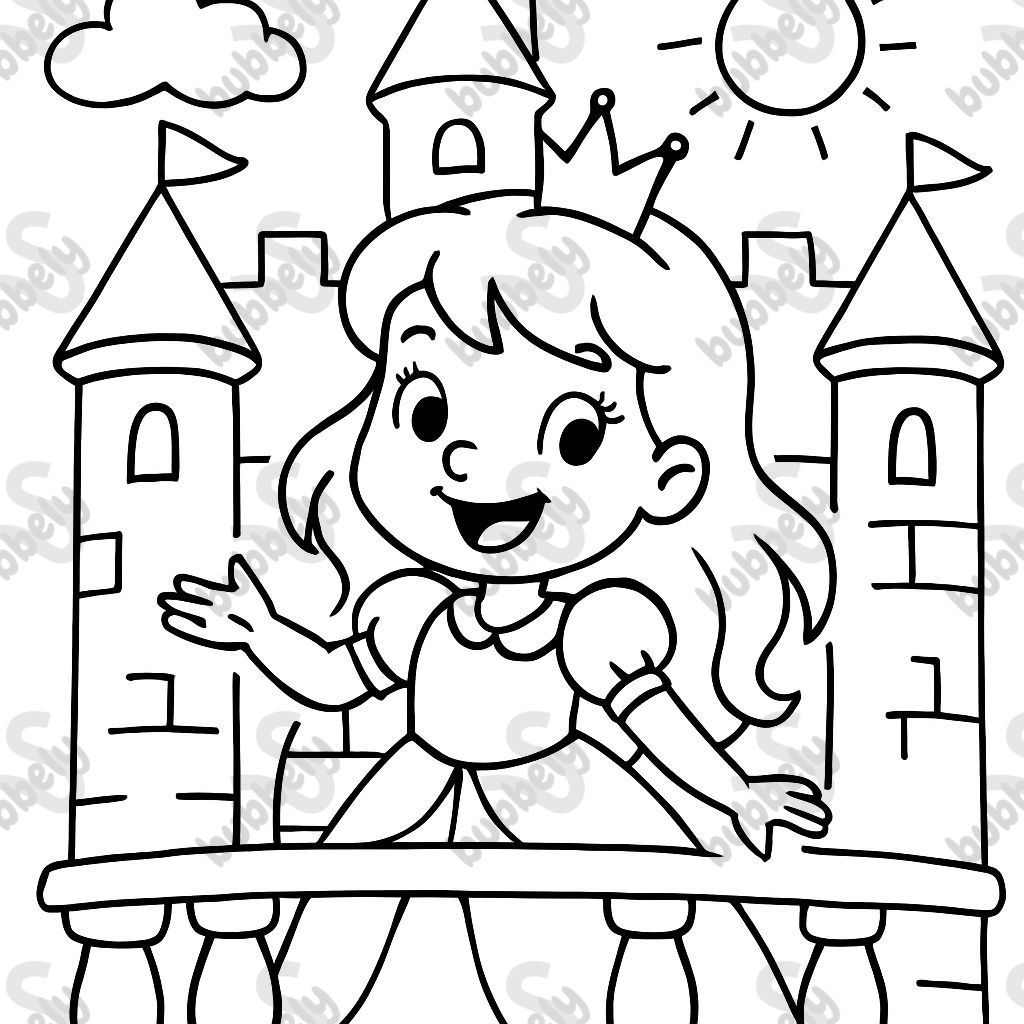Princess in a castle Princess in a castle