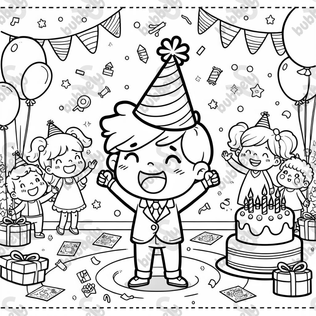 Ein Bild mit einem Geburtstagskind