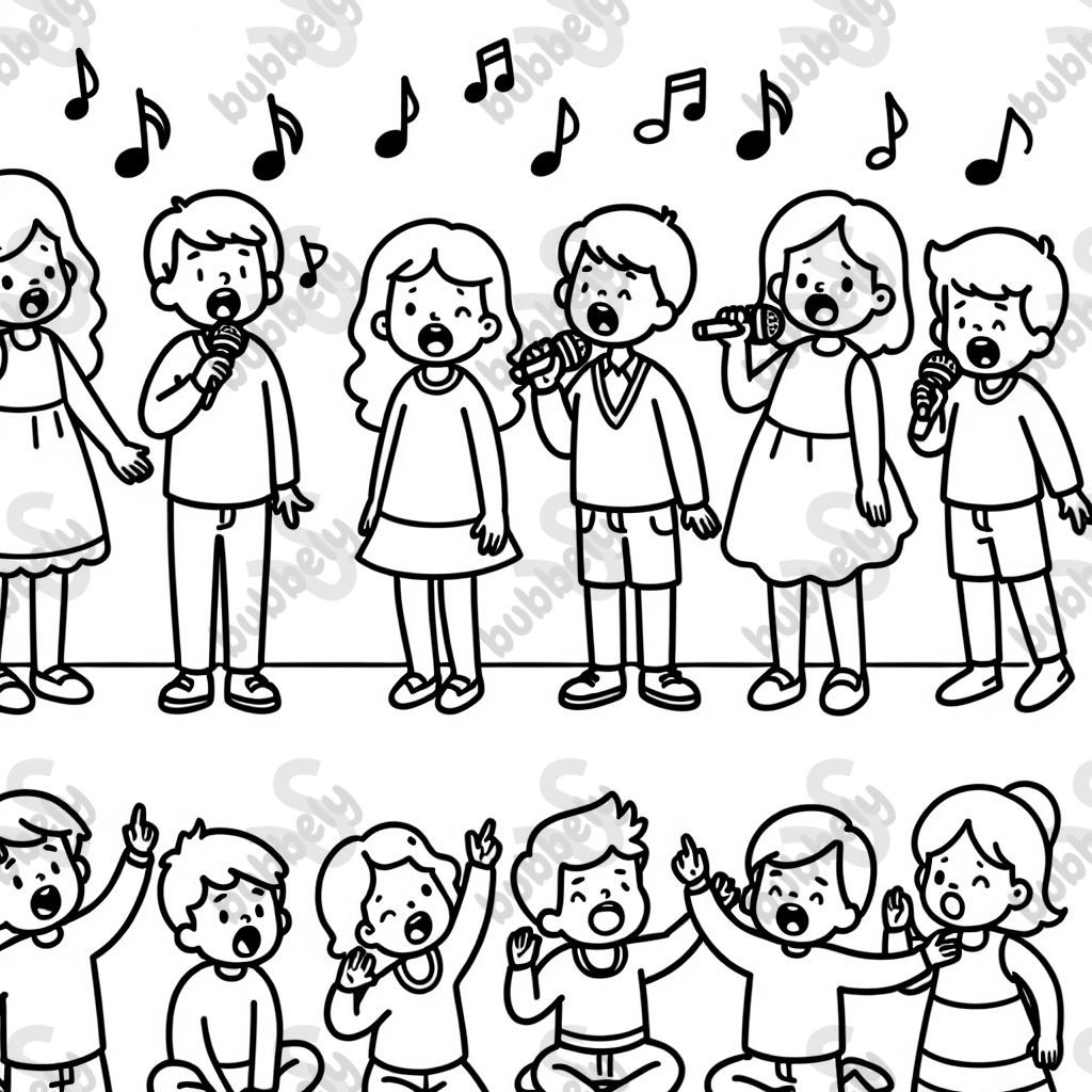 people singing people singing