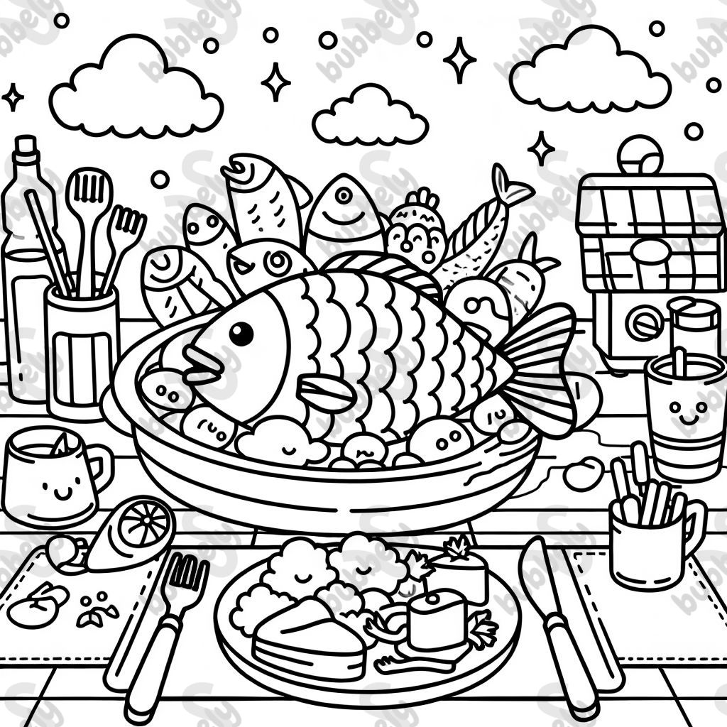 Poisson dîné Poisson dîné