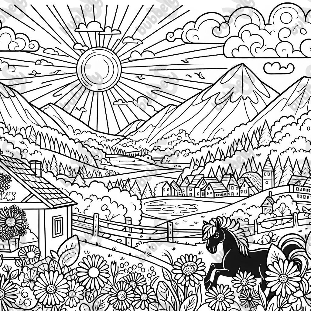 Flowers, sun and Slovenia