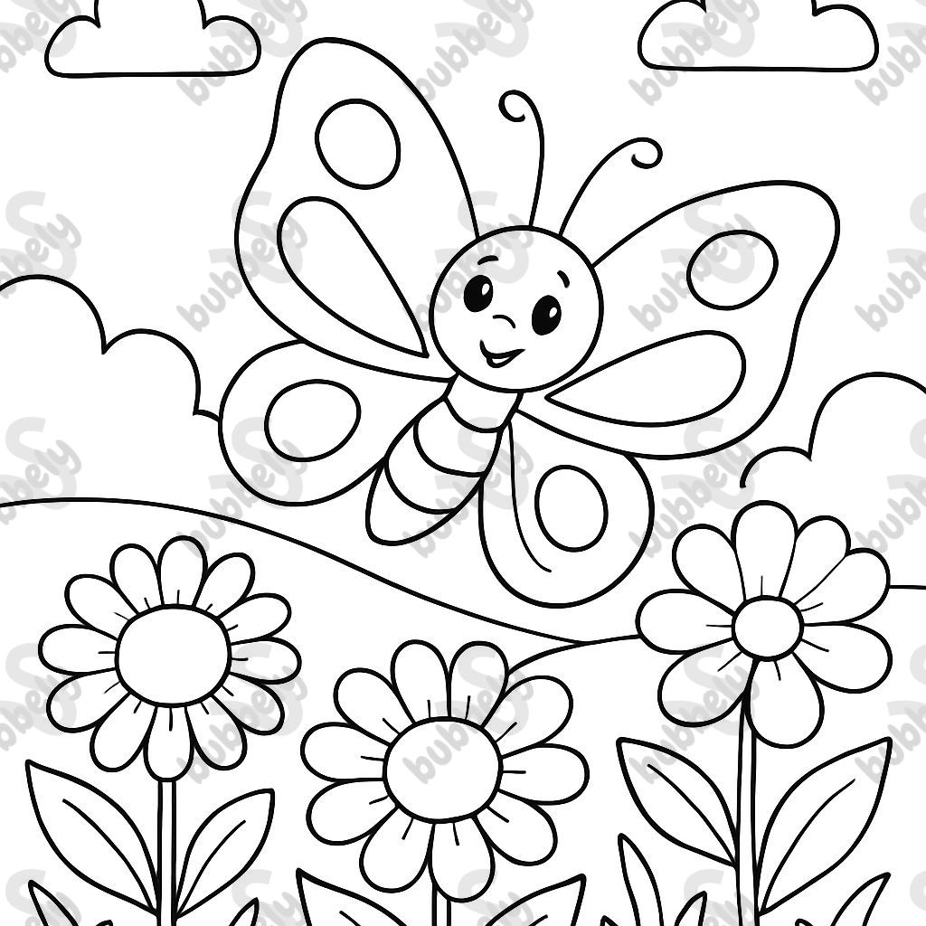 Beautiful butterfly garden Beautiful butterfly garden