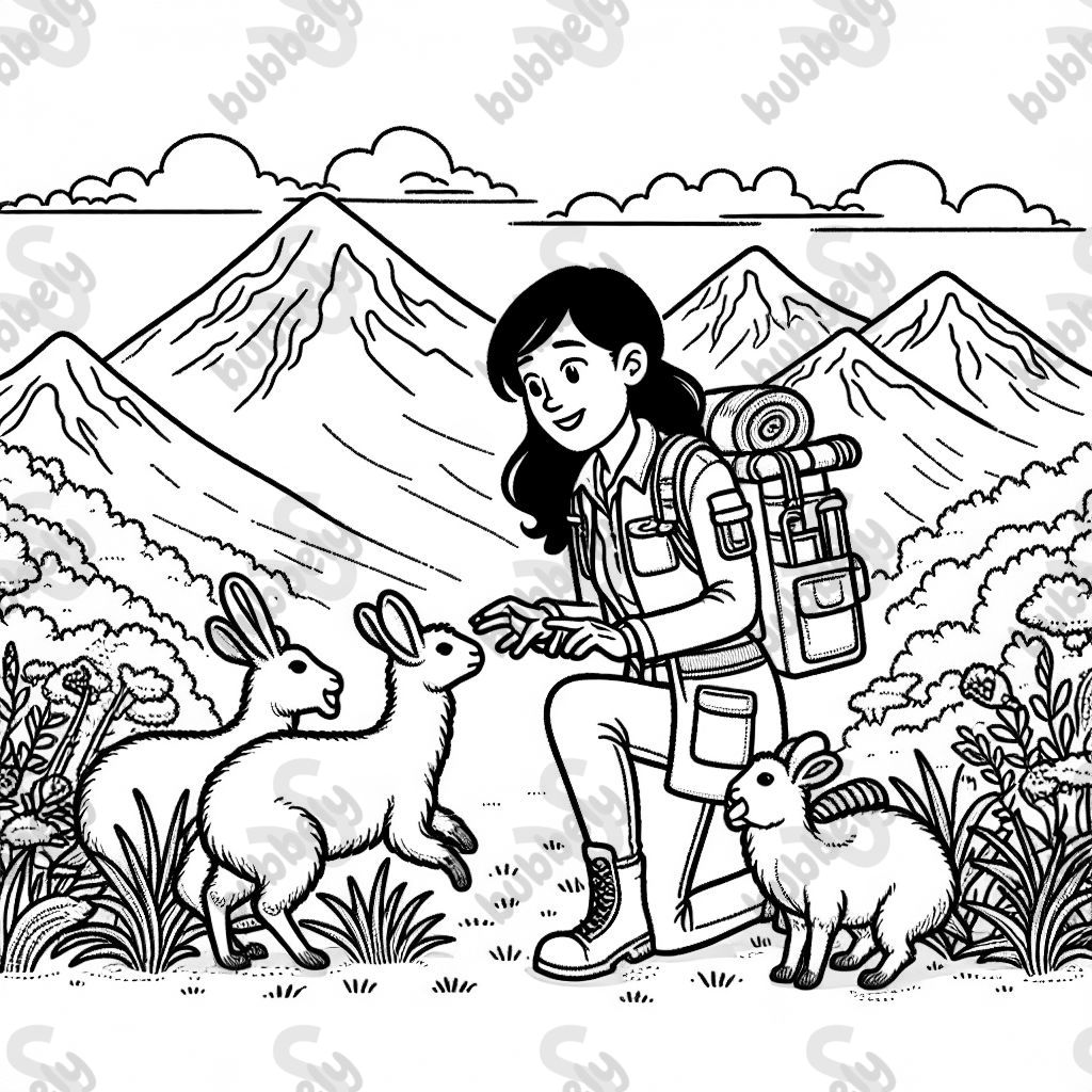 Biologin auf Expedition in den Anden