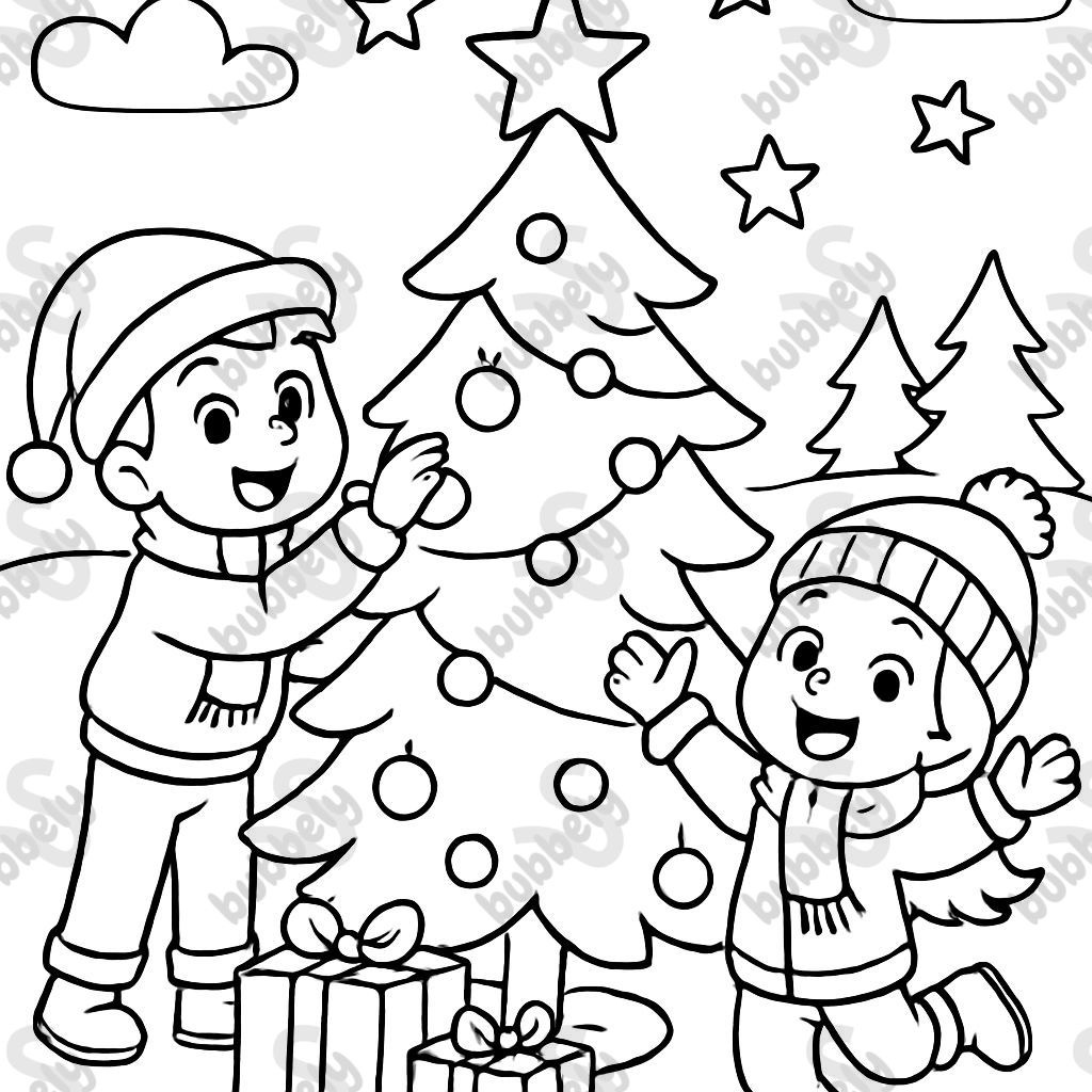 about Christmas and a Christmas tree