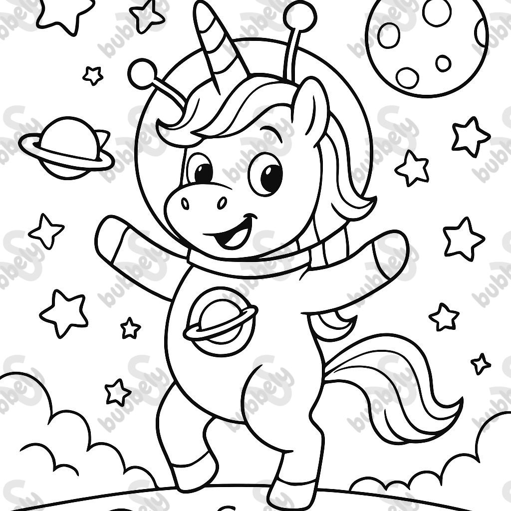 alien unicorn