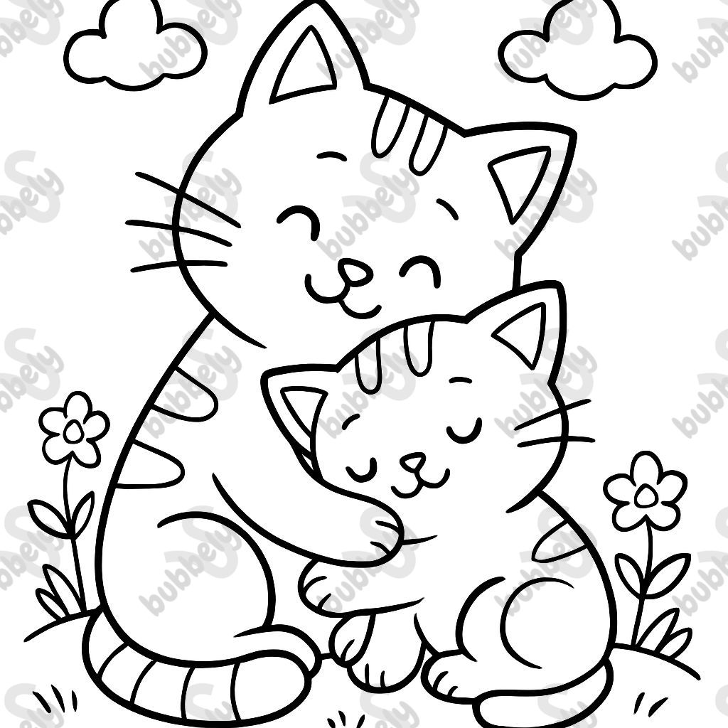 two cats cuddling two cats cuddling