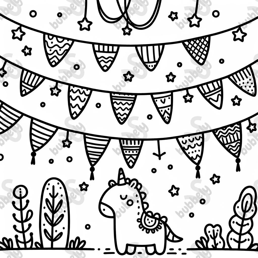 Bunting with Patterns