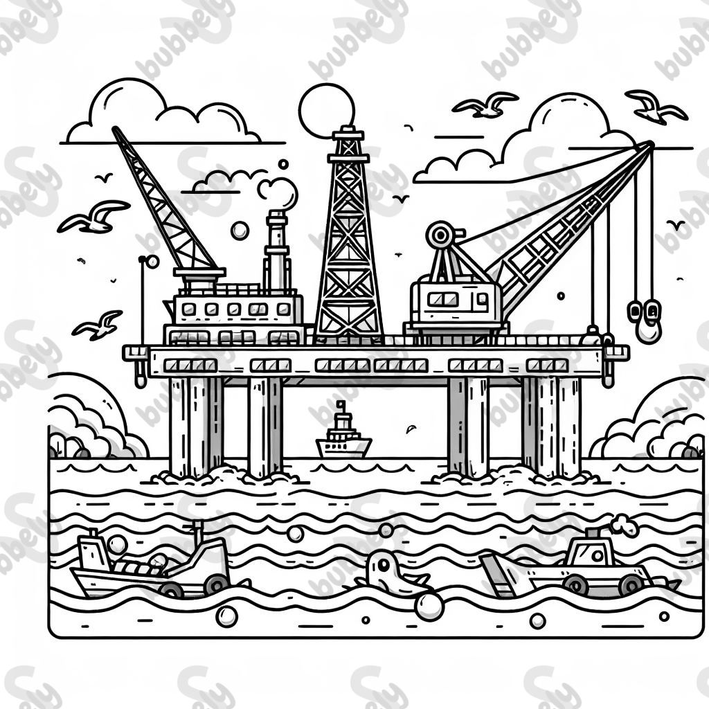 Plateforme pétrolière Plateforme pétrolière