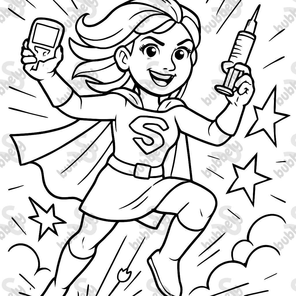 Heroine with diabetes