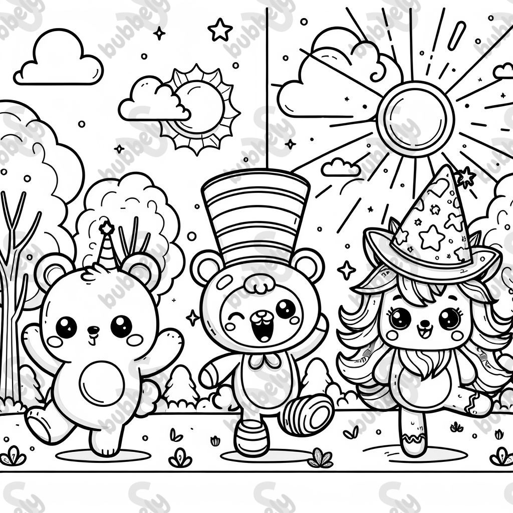 funshine bear, rainbow bright, my little pony