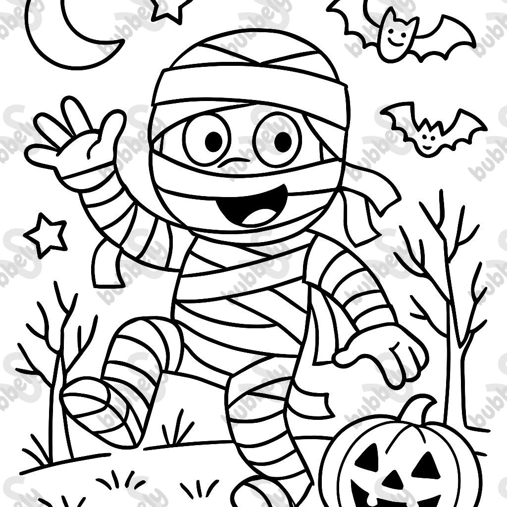 Momie d'Halloween Momie d'Halloween