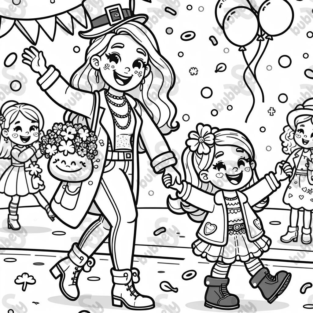 mommy and daughter st patricks day parade mommy and daughter st patricks day parade