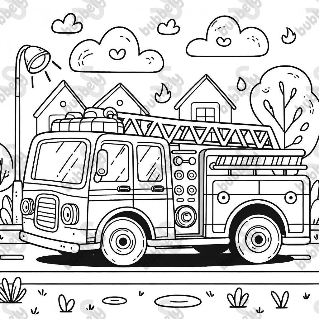 a fire truck