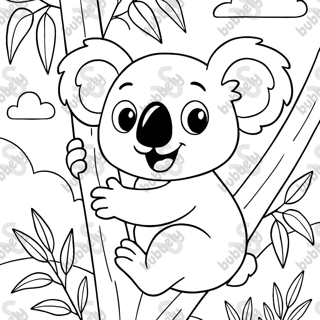 koalabär im eukalyptusbaum koalabär im eukalyptusbaum