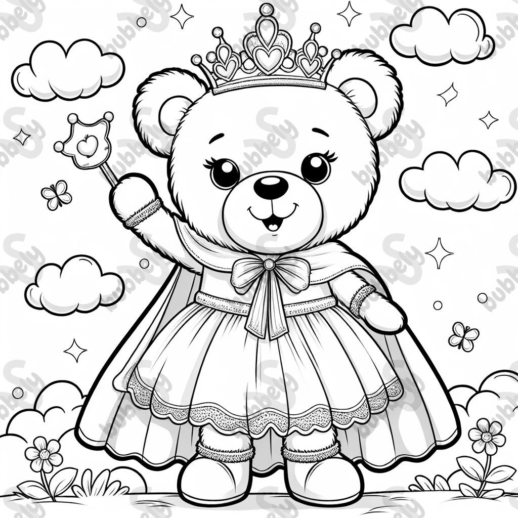 Teddy bear princess