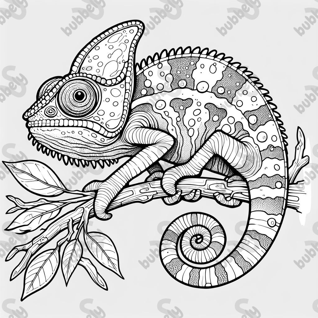 A chameleon