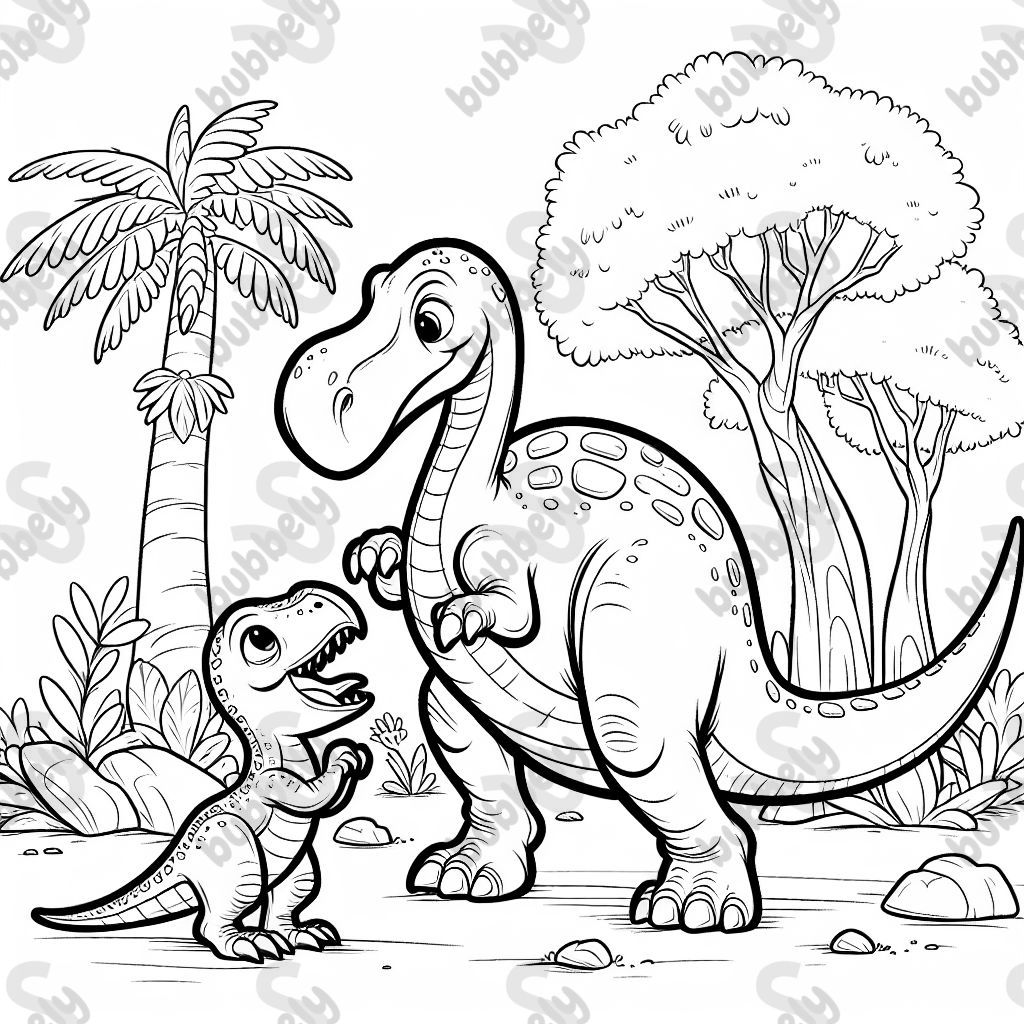 un raptor se bat contre un brachiosaure