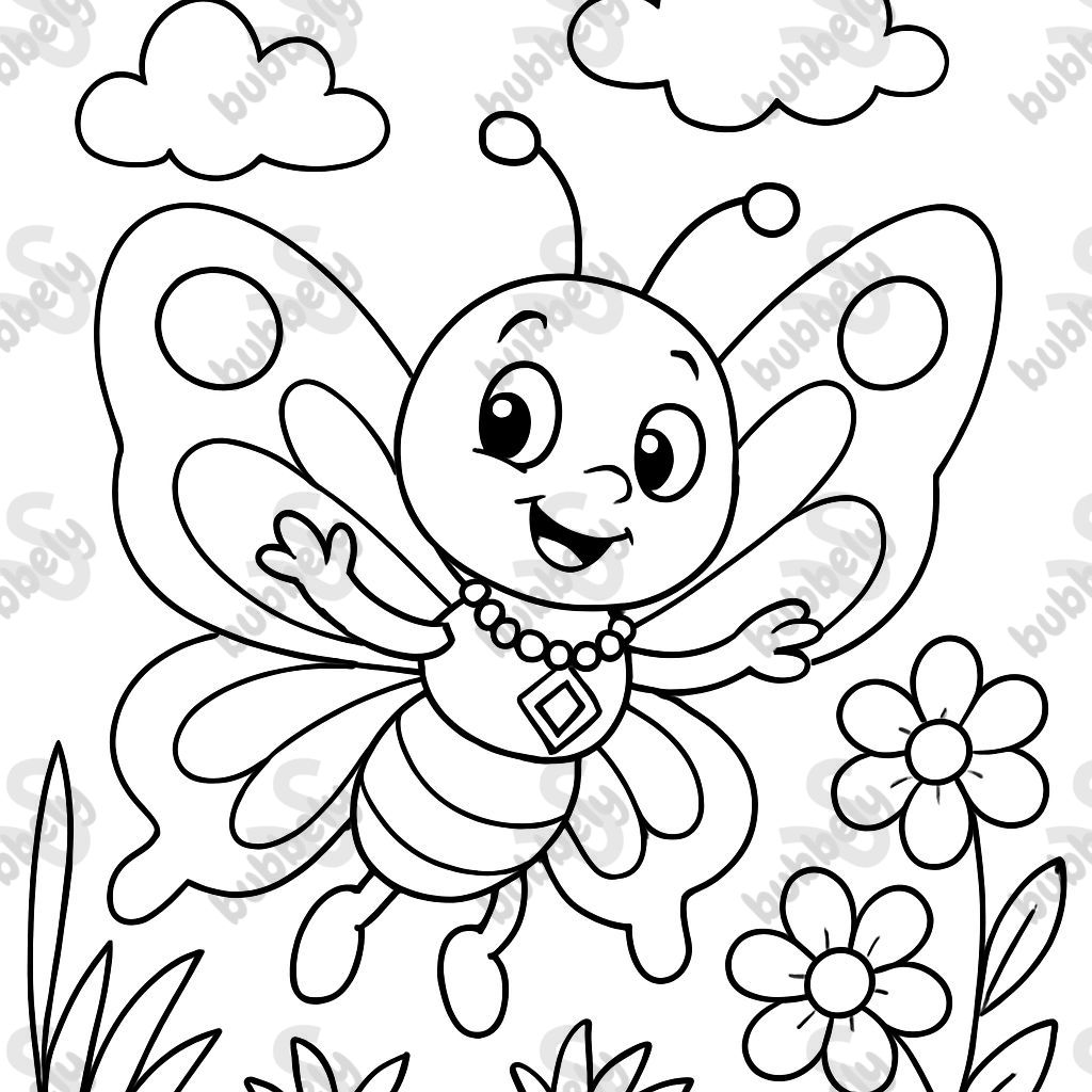 un papillon portant un collier de gemmes un papillon portant un collier de gemmes