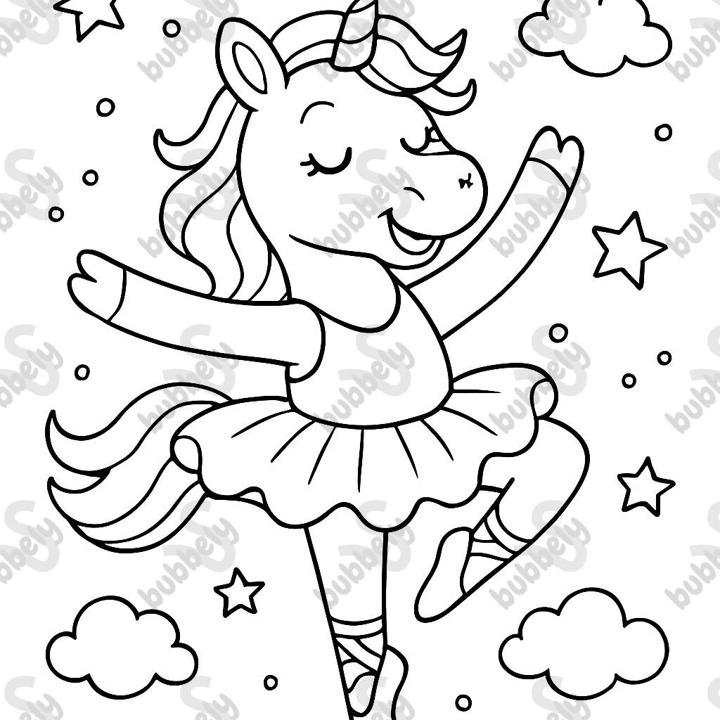 unicorn ballerina