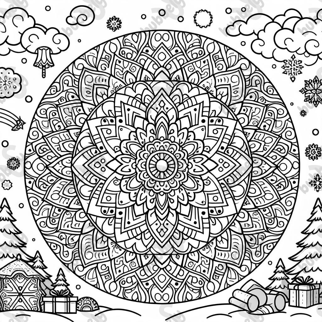 detailed mandala