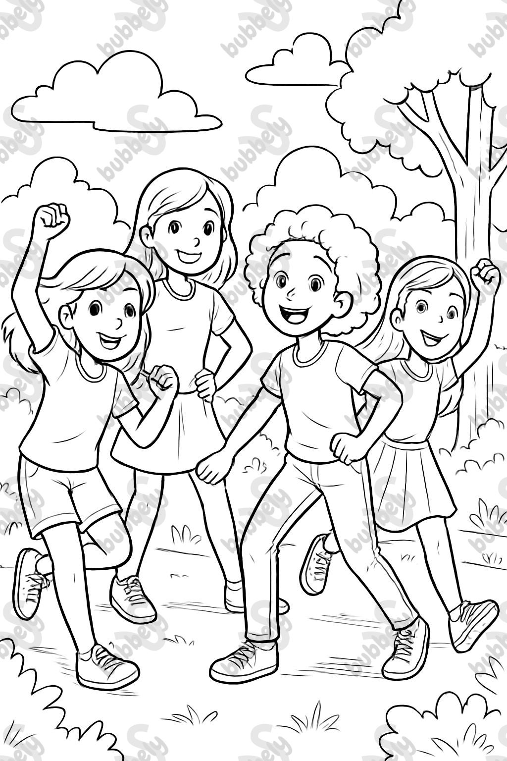 Four girls Four girls