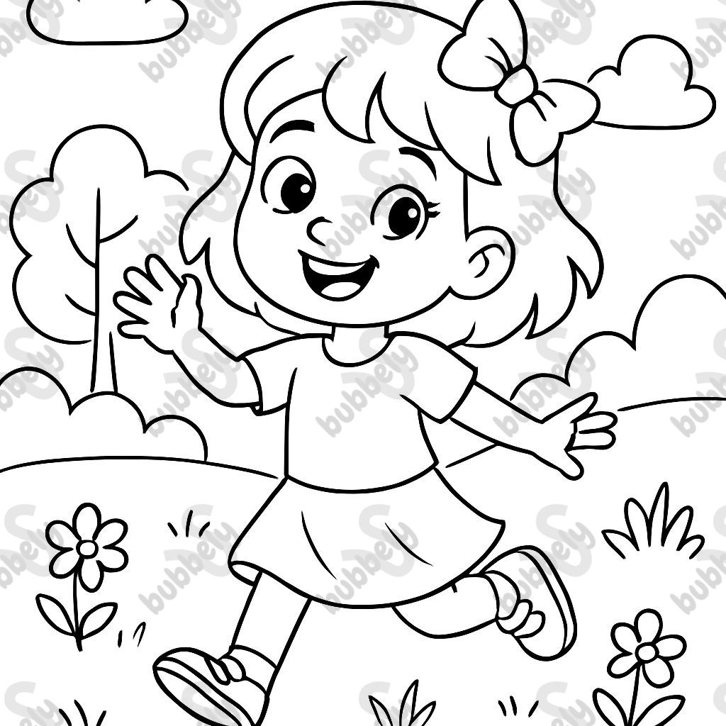 Donnez-moi une feuille à colorier avec une fille. Donnez-moi une feuille à colorier avec une fille.