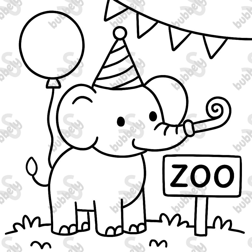 a party at the zoo a party at the zoo