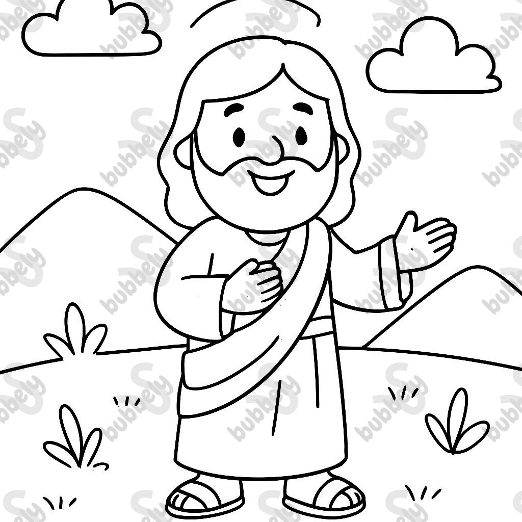 Simple images of Jesus