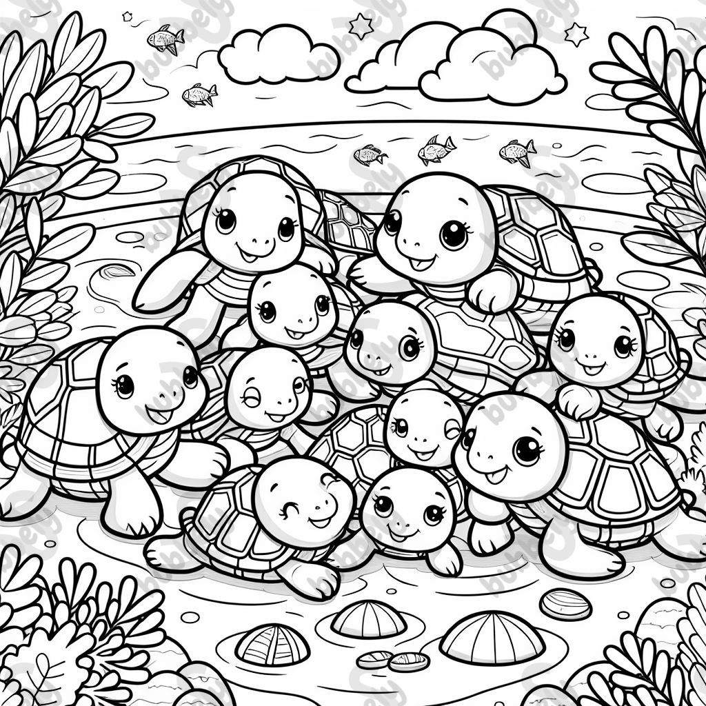 Beaucoup de tortues Beaucoup de tortues