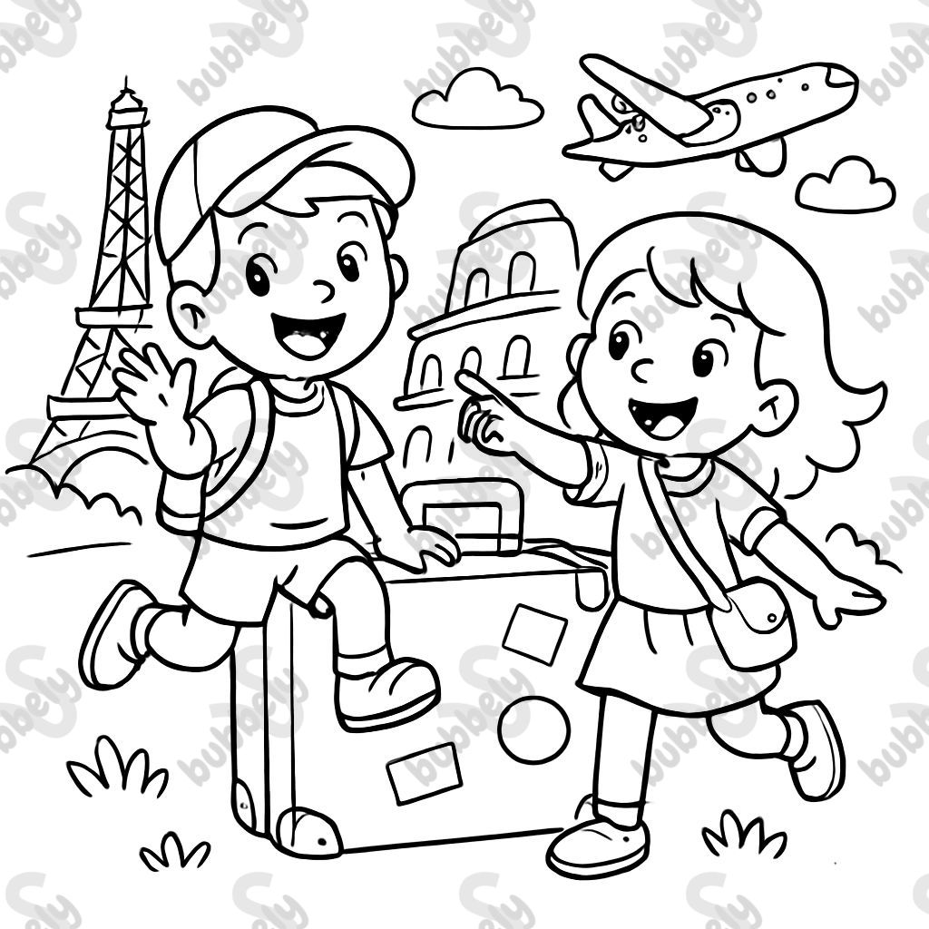 suitcase world travel