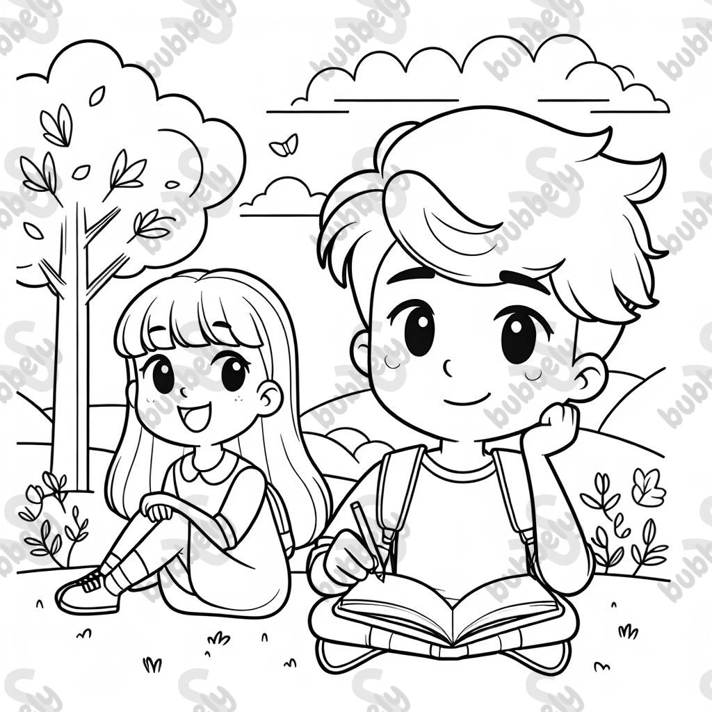 no background, teen girl and teen boy no background, teen girl and teen boy