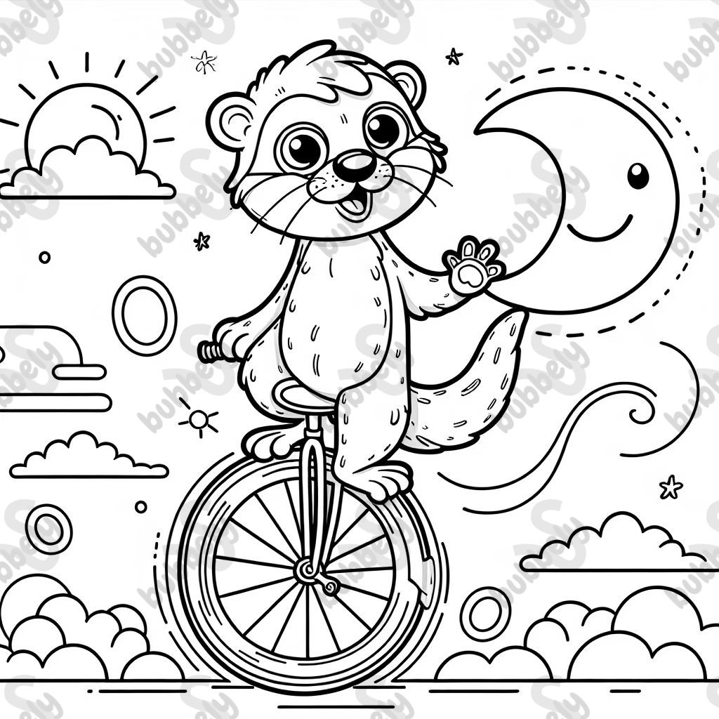 unicycle otter