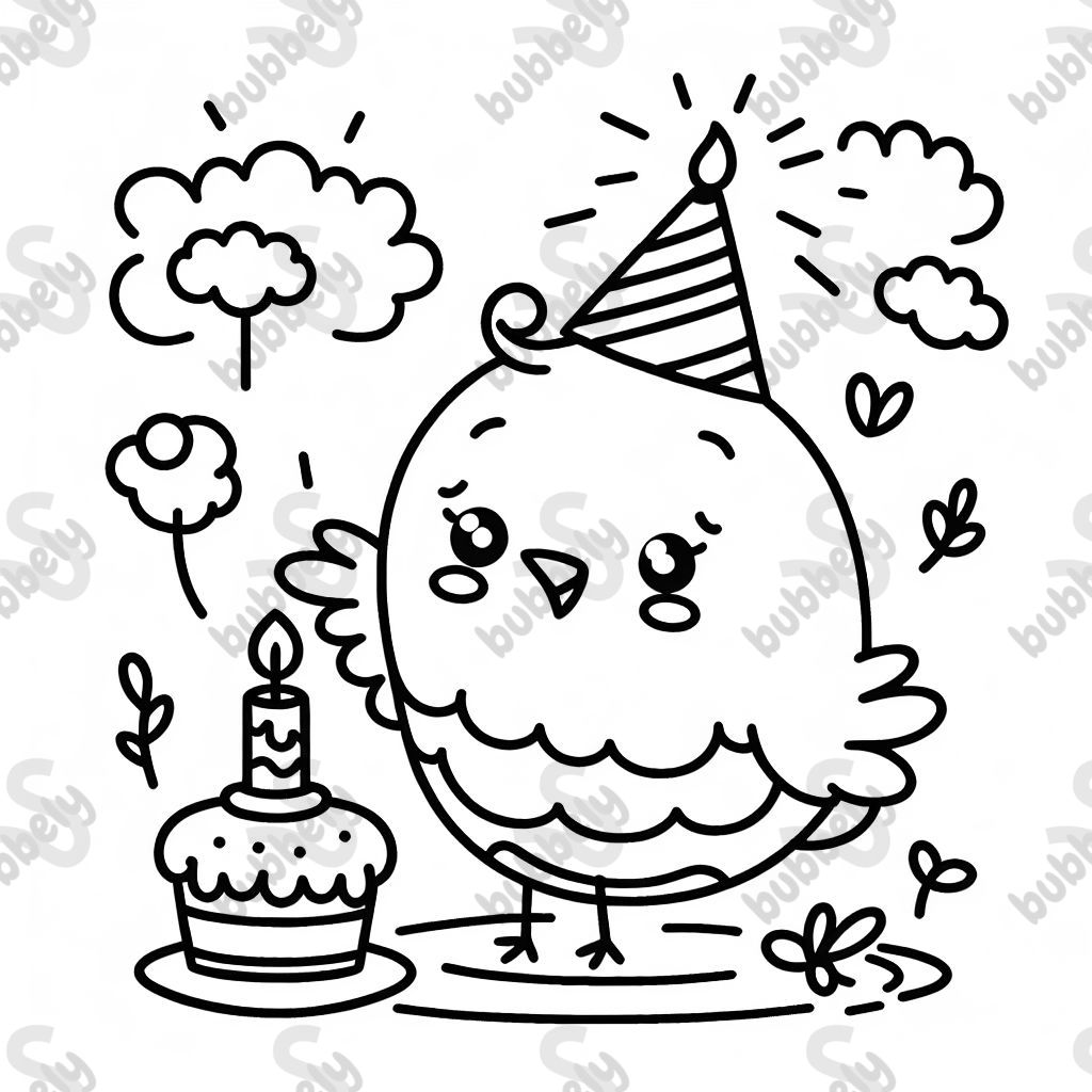 Birthday bird