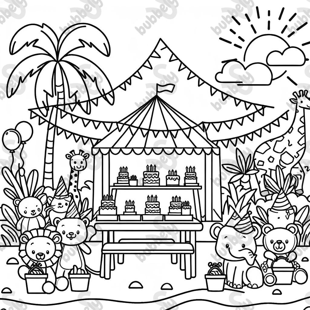 Safari birthday party