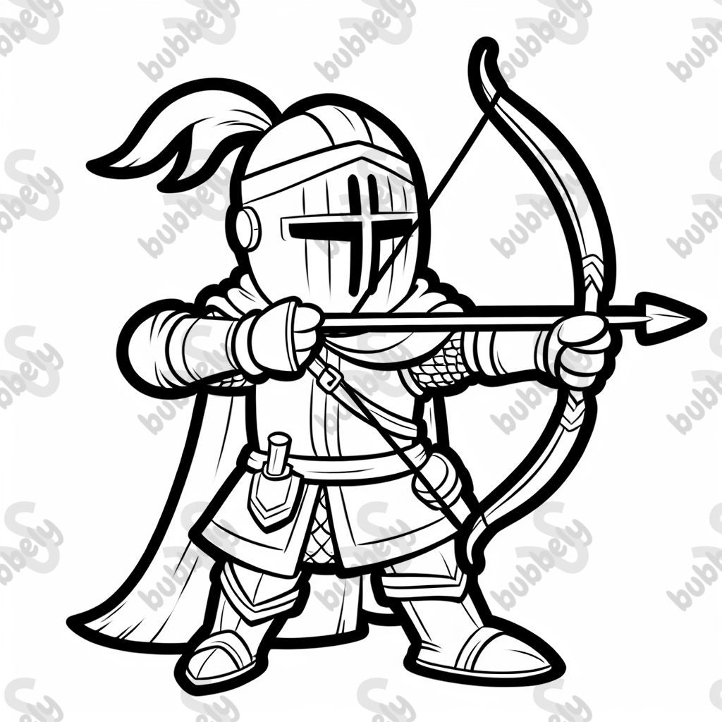 knight with bow