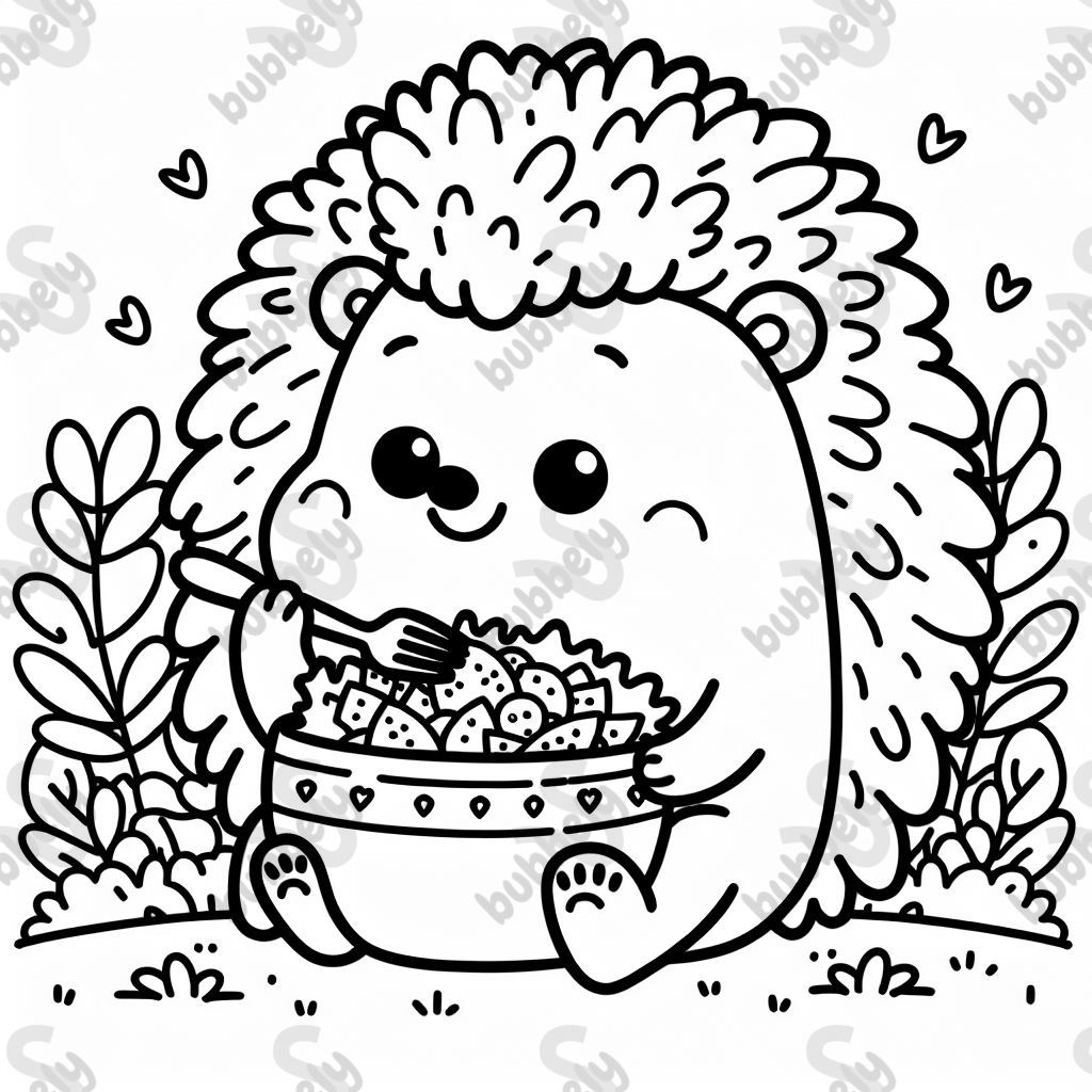 un hérisson mangeant de la salade un hérisson mangeant de la salade