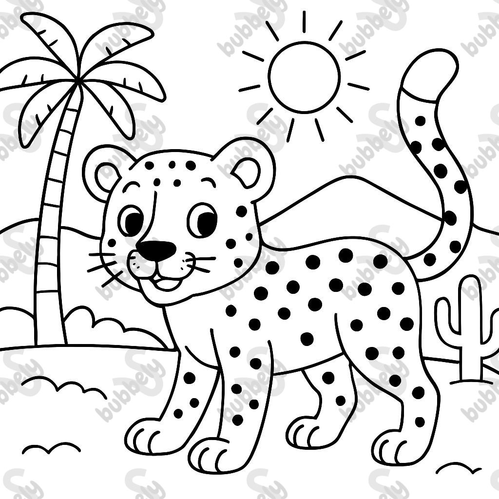 cheetah in california